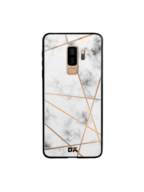 

DailyObjects Grey & White Marble Lines Samsung Galaxy S9 Plus Glass Case