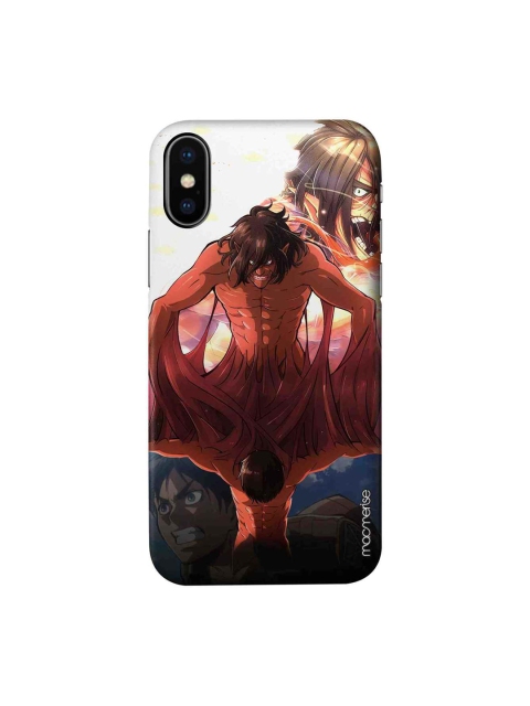 

macmerise White & Brown Eren's Transmutation iPhone XS Case