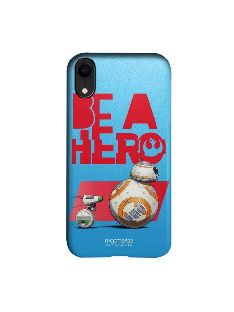 

macmerise Blue & Red Be A Hero iPhone XR Case