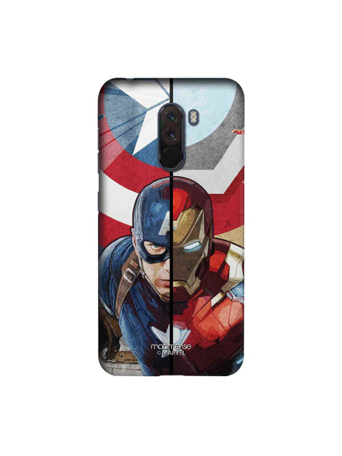 

macmerise Blue & Red Man vs Machine Sublime Printed Xiaomi Poco F1 Case