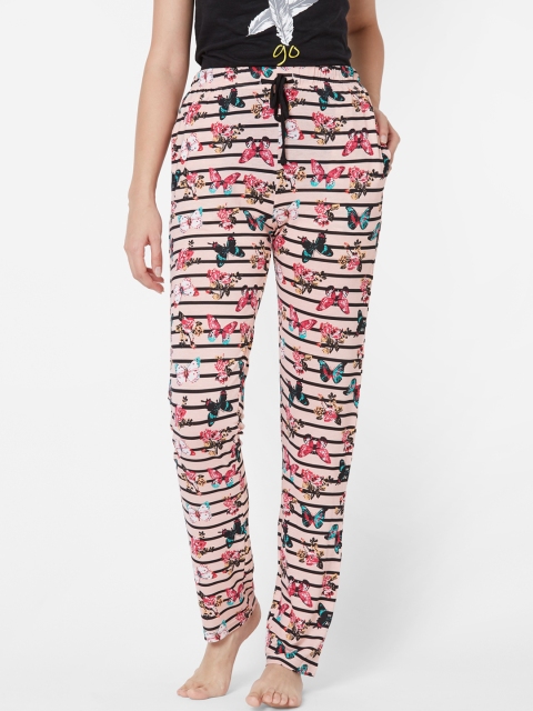 

Sweet Dreams Women Pink Printed Lounge Pants