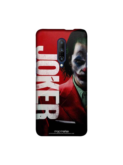 

macmerise Red & Black Clown Prince DC Joker OnePlus 7 Pro Back Cover