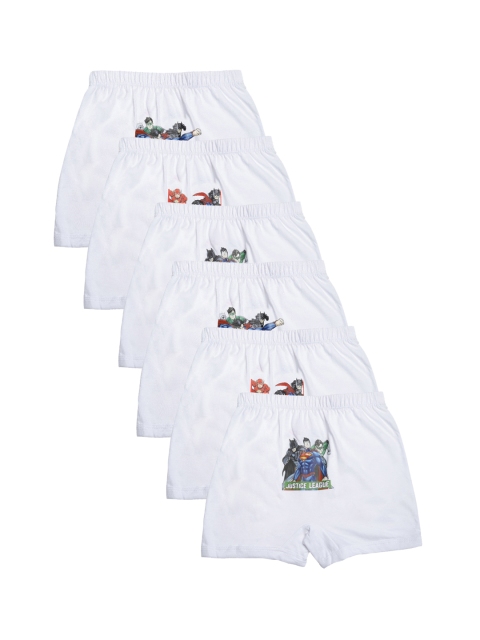 

Red Rose Boys Pack Of 6 Assorted Trunks JRNO41WH
