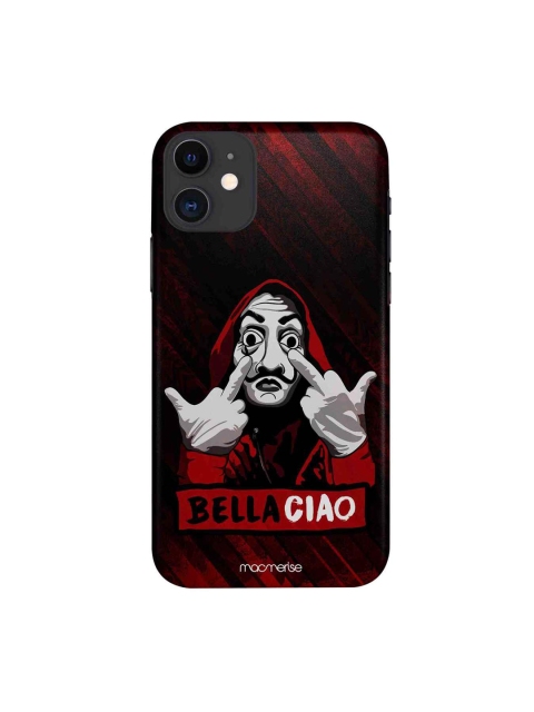 

macmerise Red & Black Bella Ciao iPhone 11 Mobile Case