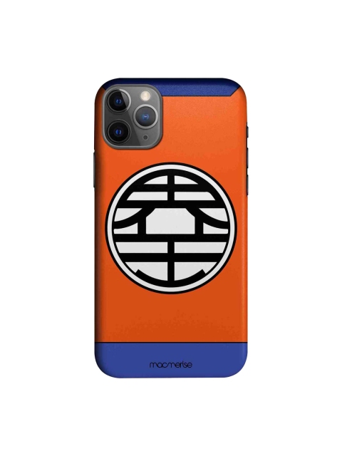 

macmerise Orange & Blue King Kai Crest iPhone 11 Pro Case