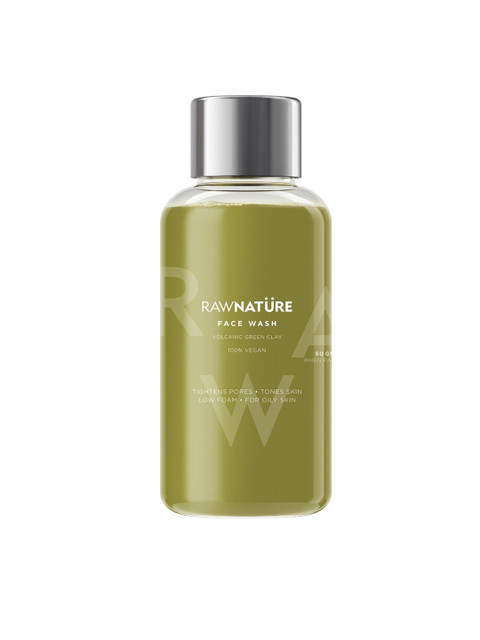 

RAW NATURE Volcanic Green Clay Face Wash 60 g