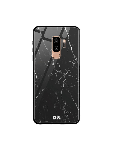 

DailyObjects Black Marble Samsung Galaxy S9 Plus Glass Case