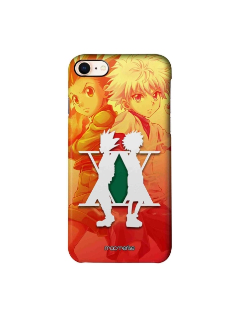 

macmerise Yellow & Orange Gon & Killua Printed iPhone 8 Case