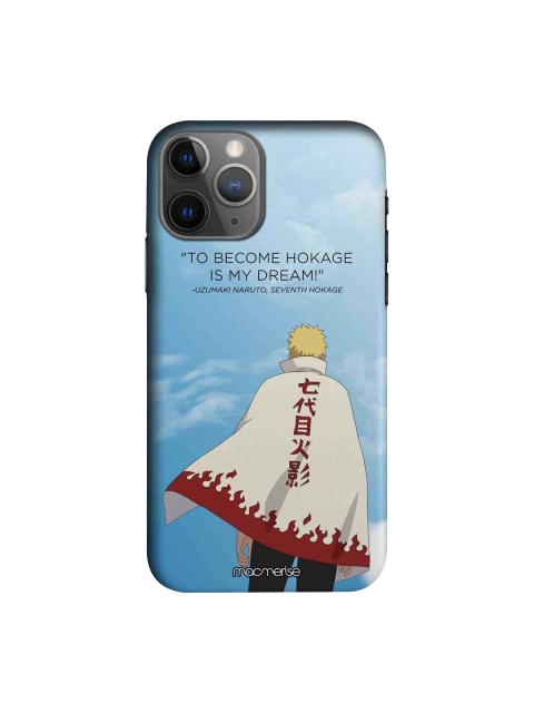 

macmerise Turquoise Blue & White 7th Hokage iPhone 11 Pro Max Case