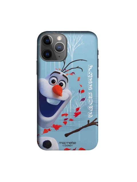 

macmerise Turquoise Blue & White Free Hugs iPhone 11 Pro Max Case