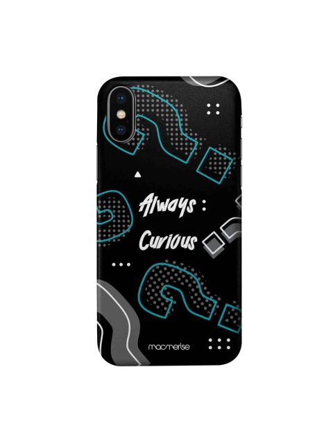

macmerise Black & White Always Curious iPhone XS Case