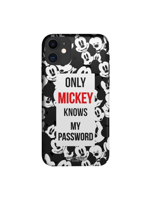 

macmerise Black & White Mickey My Password iPhone 11 Case