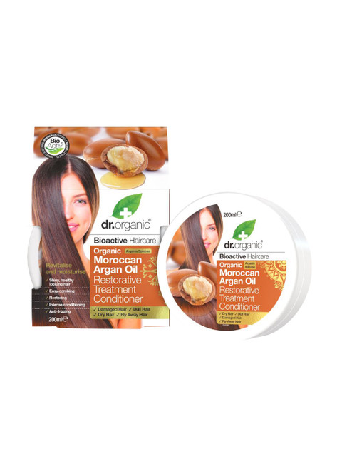 

dr.organic Rust & White Moroccan Argan Oil Hair Treatment Conditioner 200ml