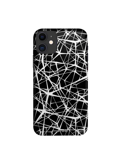 

macmerise Black & White Grunge Web iPhone 11 Case