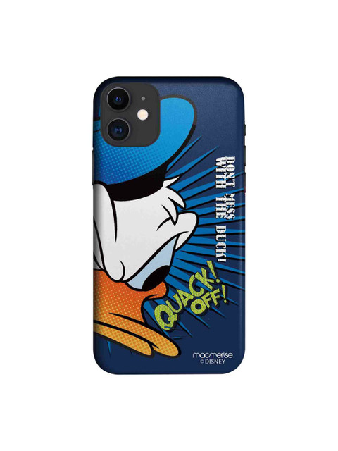 

macmerise Blue & White Quack Off iPhone 11 Case