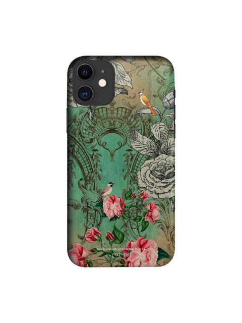 

macmerise Green & Pink Bird Gaze iPhone 11 Case