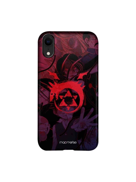 

macmerise Black & Red Homunculus iPhone XR Mobile Case