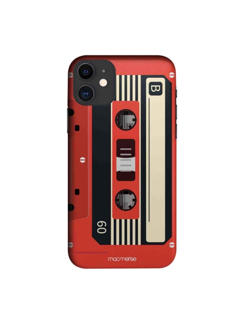 

macmerise Red & Beige Casette iPhone 11 Mobile Case