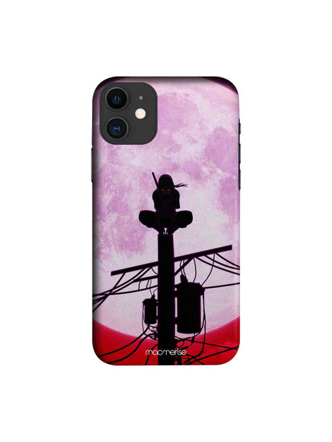 

macmerise Pink & Black Itachi Uchiha Printed iPhone 11 Case