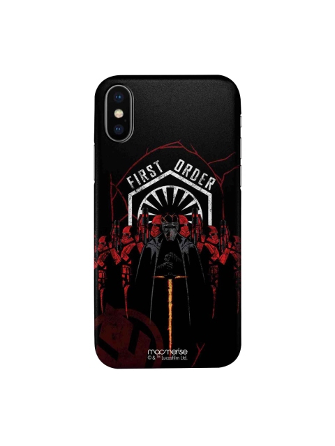 

macmerise Black & Red First Order iPhone X Case