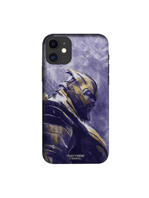 

macmerise Purple & Yellow Thanos Suited Up iPhone 11 Mobile Case