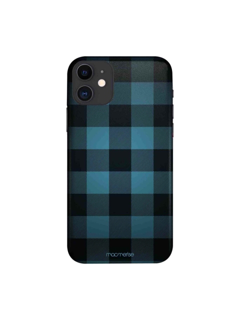 

macmerise Blue & Black Checkmate iPhone 11 Case
