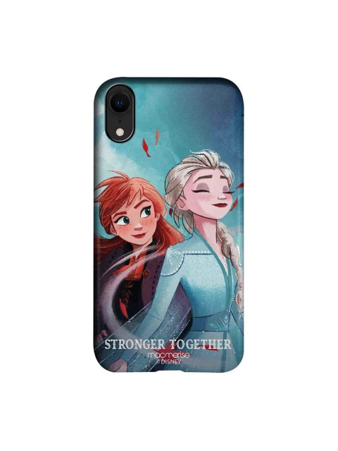 

macmerise Turquoise Blue & Orange Snow Queen iPhone XR Case