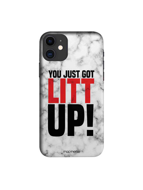 

macmerise Off-White & Black Litt Up iPhone 11 Mobile Case