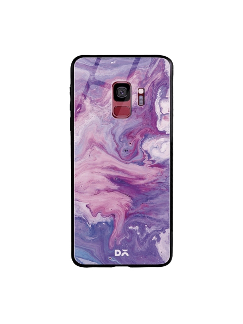 

DailyObjects Purple & Pink Marble Unicorn Samsung Galaxy S9 Glass Mobile Cover