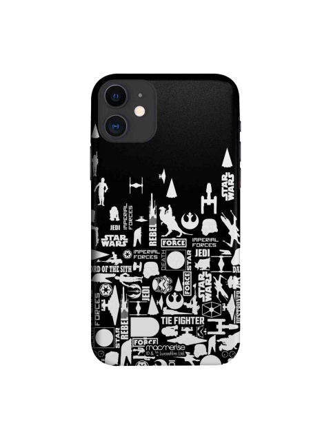 macmerise Black & White Star Wars Era iPhone 11 Case Cover