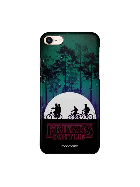 

macmerise Green & Black The Gang Of Hawkins Printed iPhone 8 Mobile Pro Case