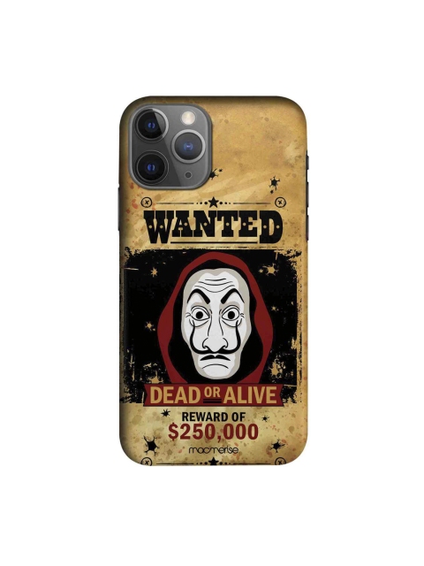 

macmerise Yellow & Black Dead or Alive Printed iPhone 11 Pro Max Mobile Case