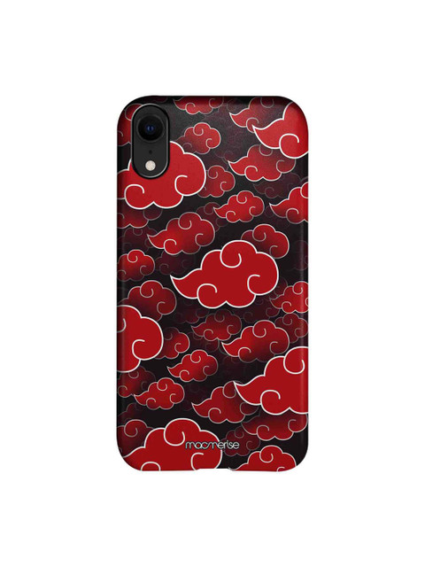 

macmerise Red & Black Akatsuki Clouds iPhone XR Mobile Case
