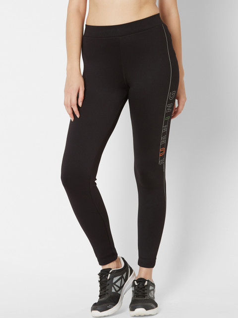 

Sweet Dreams Women Black & White Solid Slim Fit Track Pants