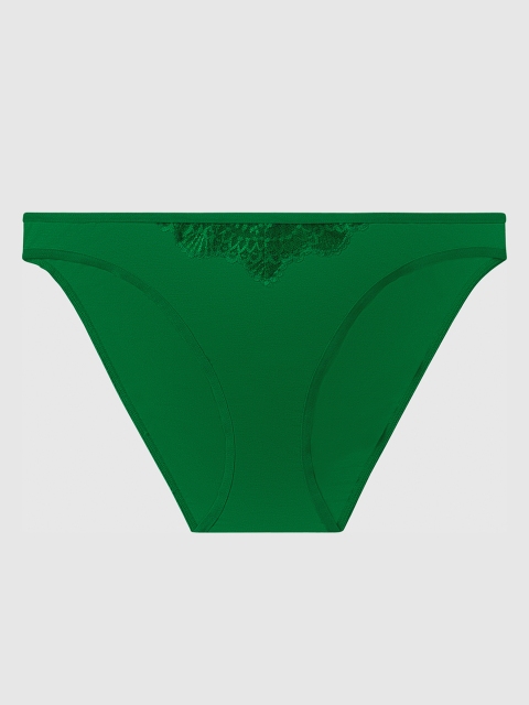 

La Senza Women Green Solid Ultrasoft Bikini briefs 11158142-48K0