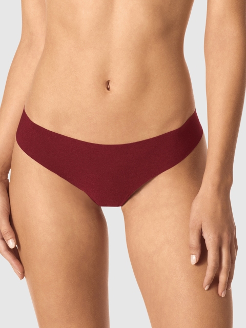 

La Senza Women Red Solid Sexy No Show Thongs 11148901-92Q1