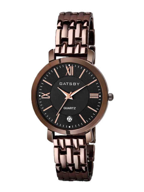 

Gatsby Women Black Analogue Watch GTL182