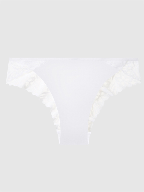 

La Senza Women White Solid Remix Bikini Briefs 11152328-94D3