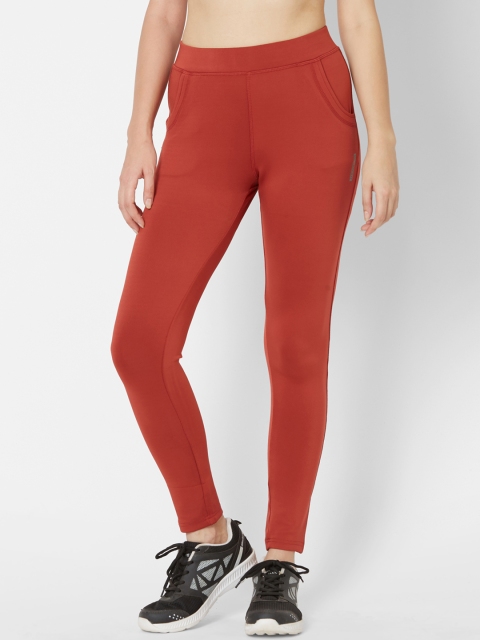 

Sweet Dreams Women Orange Solid Slim Fit Track Pants