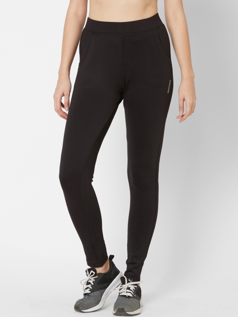 

Sweet Dreams Women Black Solid Slim Fit Track Pants