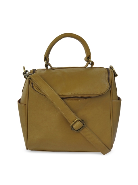 

Spice Art Women Yellow Solid Sling Bag