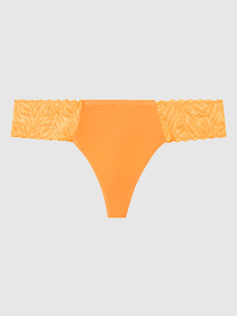 

La Senza Women Assorted Thongs 11150650-22W7, Yellow
