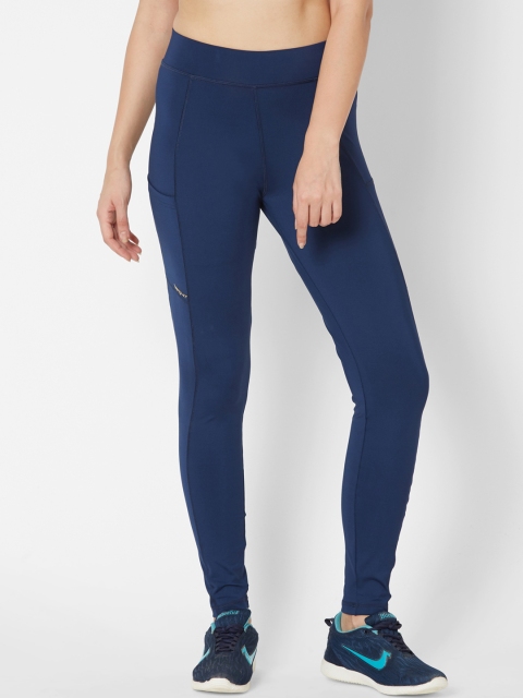 Sweet Dreams Women Blue Solid Slim-Fit Track Pants
