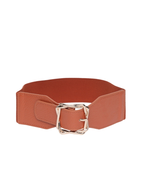 

20Dresses Women Brown Solid Stretchable Belt