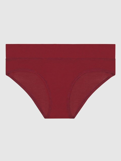 

La Senza Women Red Solid Ultrasoft Hipster Briefs 11125481-92Q1