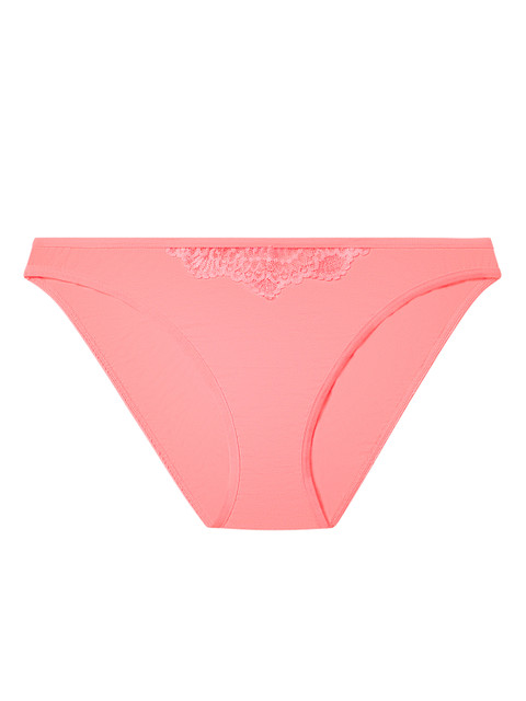 

La Senza Women Coral Pink Remix Ultrasoft Bikini Brief 11158142-2PY7