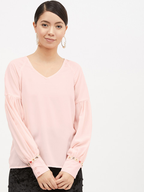 

Harpa Women Nude Solid Top