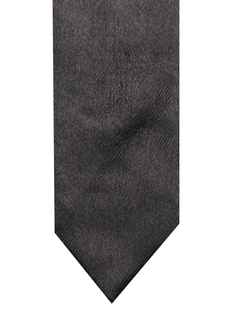 

Blueberry Black Solid Skinny Tie With Pocket Square