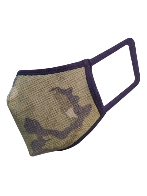 

nestroots Unisex Beige Campuflage Printed 2-Ply Anti Pollution Reusable Masks