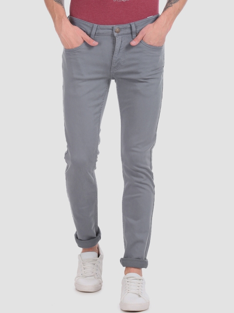 

RUF & TUF Men Blue Slim Fit Mid-Rise Clean Look Stretchable Jeans